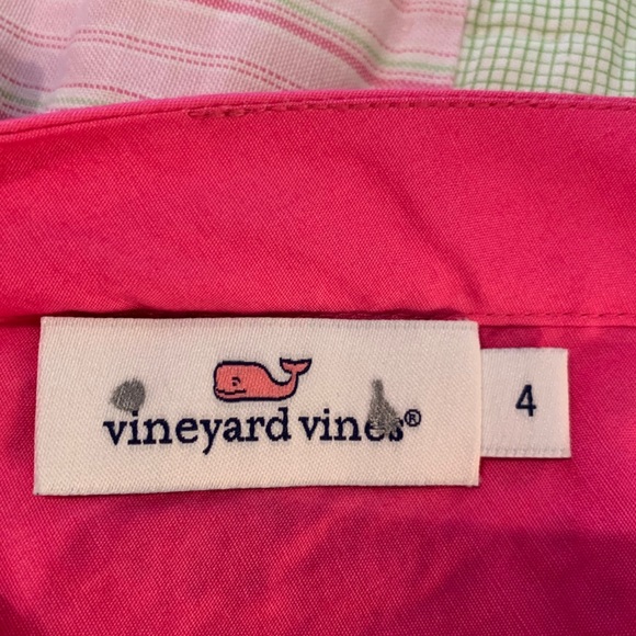Vineyard Vines Pink Eyelet Dress Size 4 - Picture 5 of 5